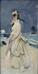 Camille on the Beach, 1870-71